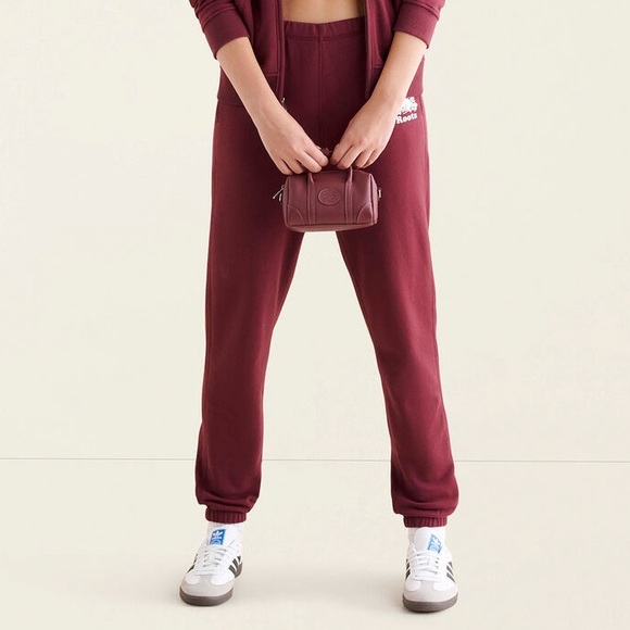Roots Pants - Dark Burgundy Roots Athletic Joggers